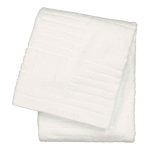 Serviette de Bain Blanche 100%COTON 50x90cm