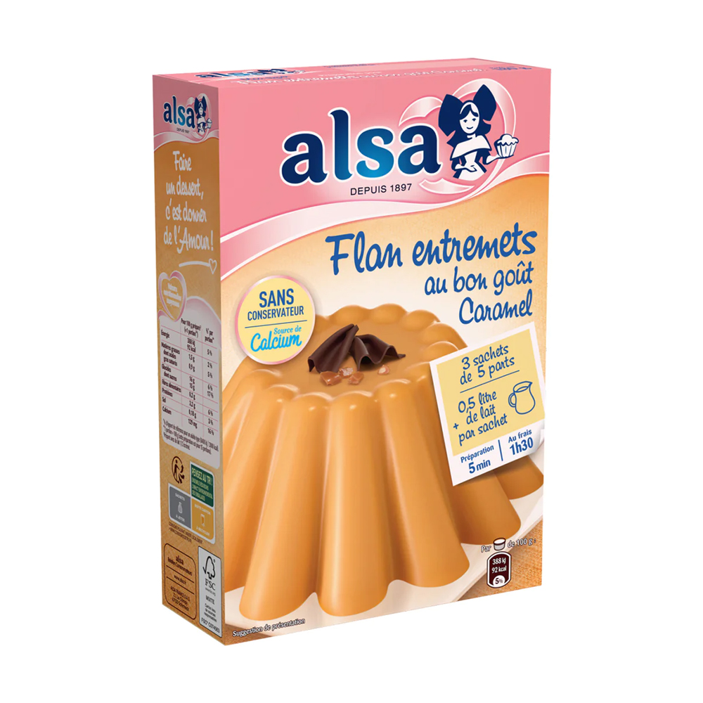 ALSA – Flan Caramel 45gr