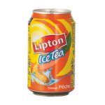 LIPTON- Ice Tea Pêche Canette 33Cl